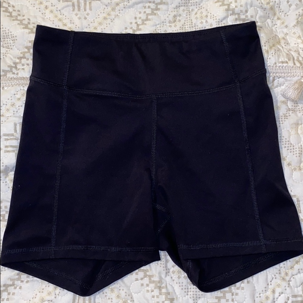 ALL IN MOTION Biker Shorts Black